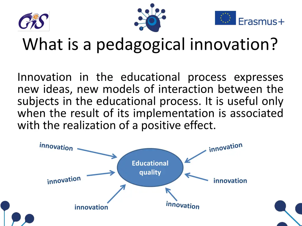 what is a pedagogical innovation