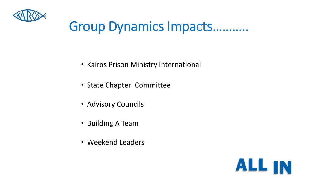 group dynamics impacts group dynamics impacts