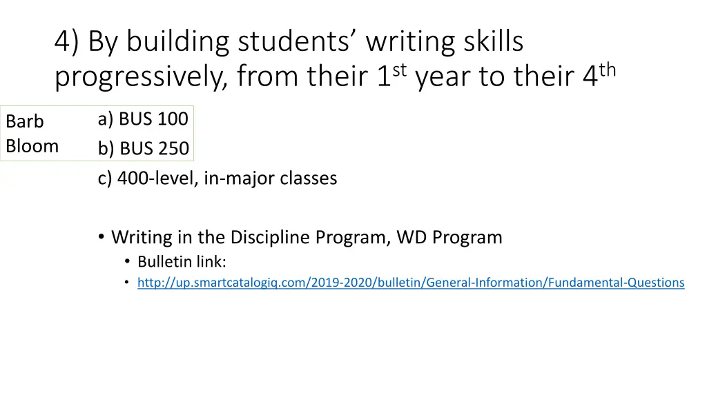 4 by building students writing skills