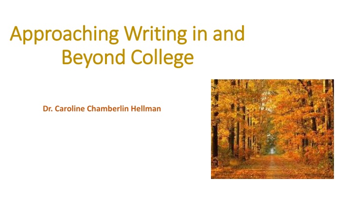 approaching writing in and approaching writing