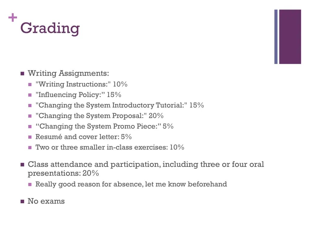 grading