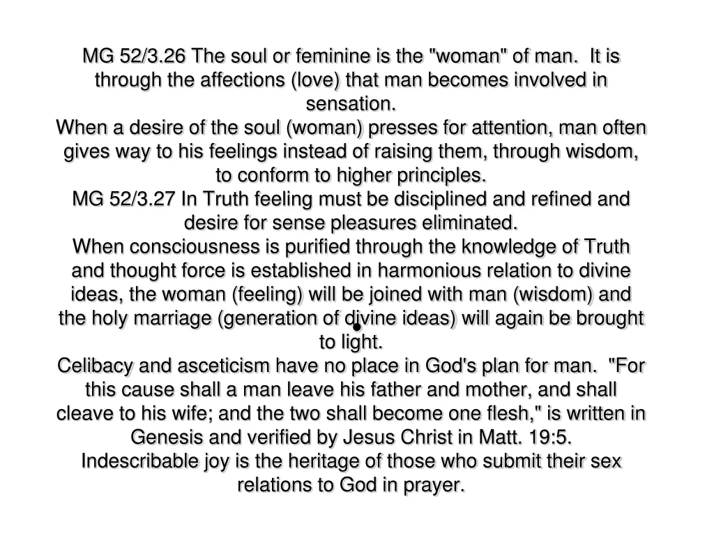 mg 52 3 26 the soul or feminine is the woman
