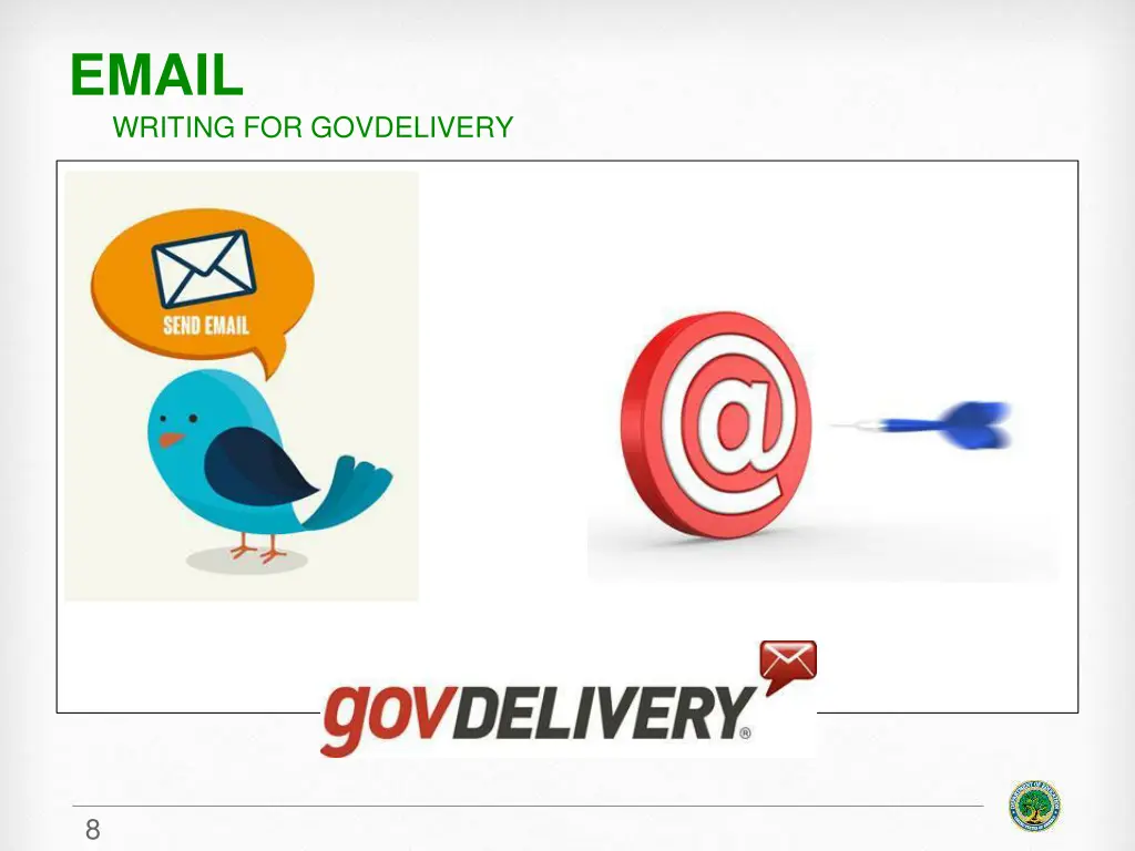 email writing for govdelivery