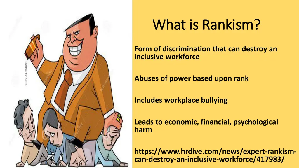 what is rankism what is rankism