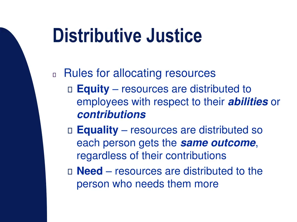 distributive justice