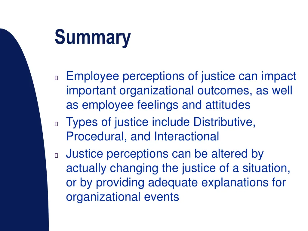 summary