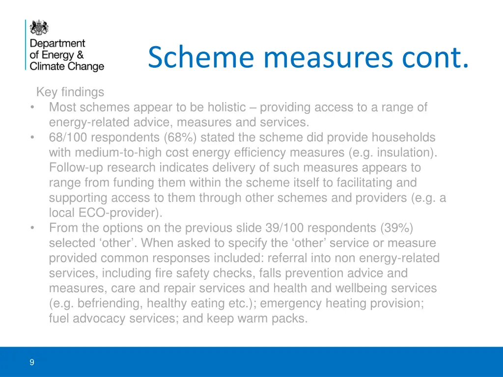 scheme measures cont