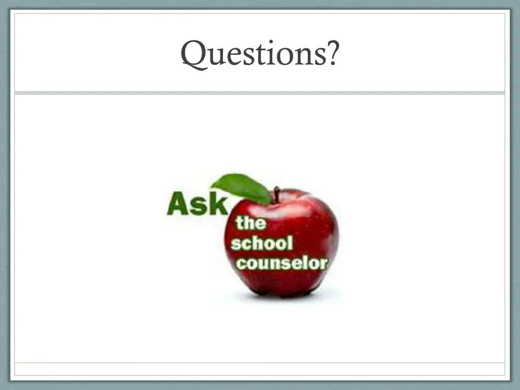 questions