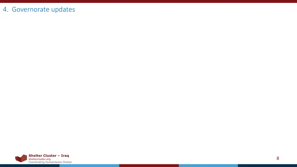 4 governorate updates