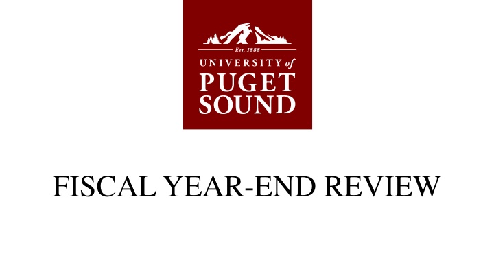 fiscal year end review