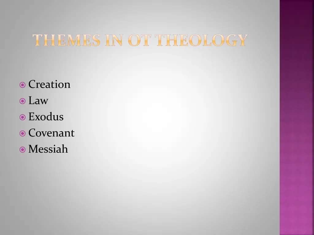 themes in ottheology