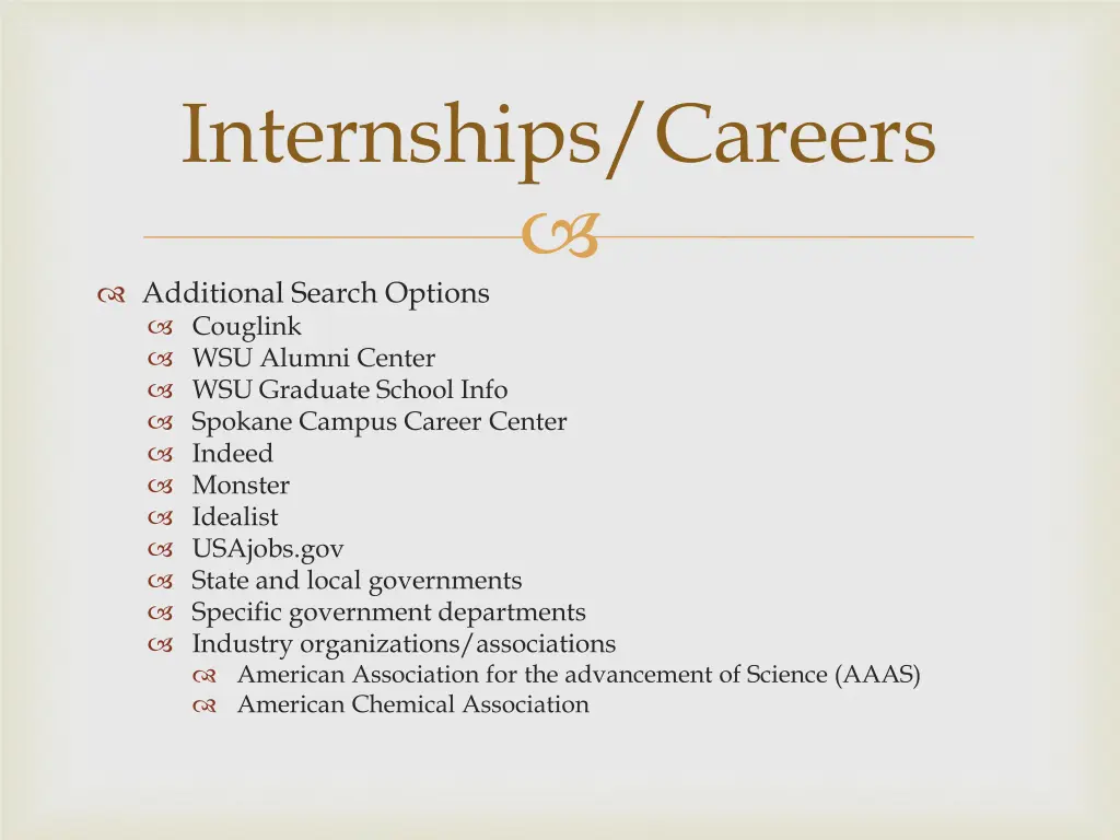 internships careers 1