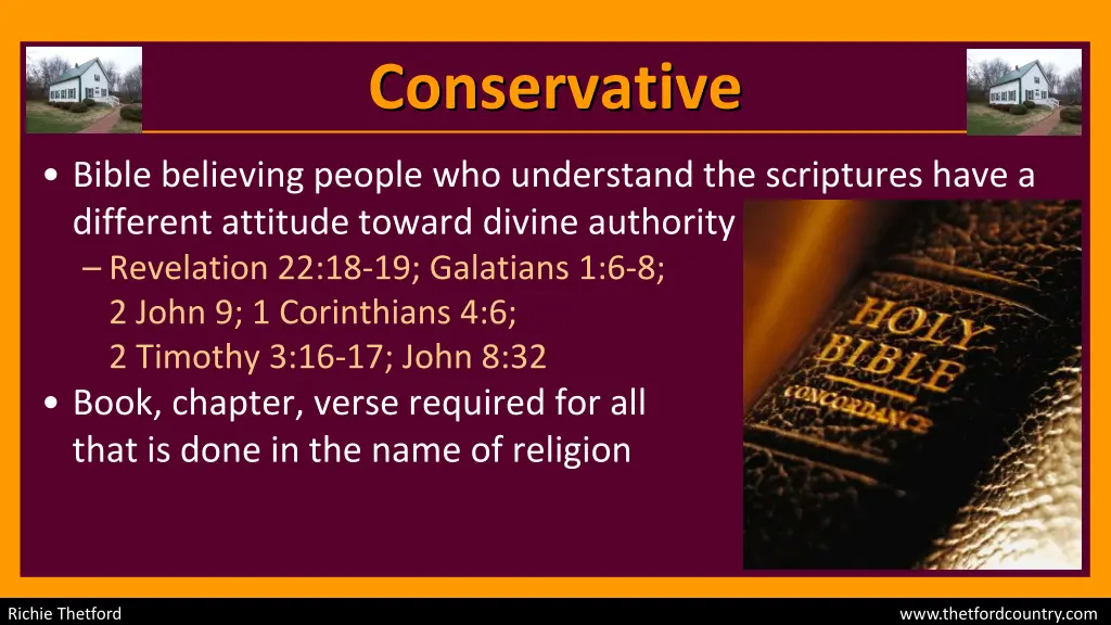 conservative