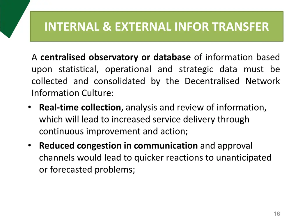 internal external infor transfer