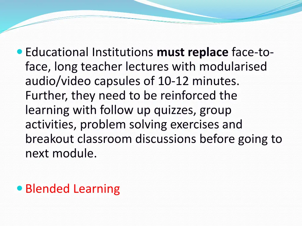educational institutions must replace face