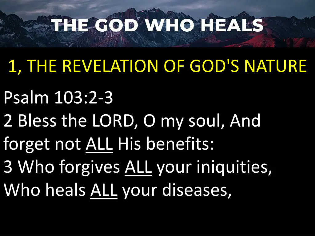 1 the revelation of god s nature 10