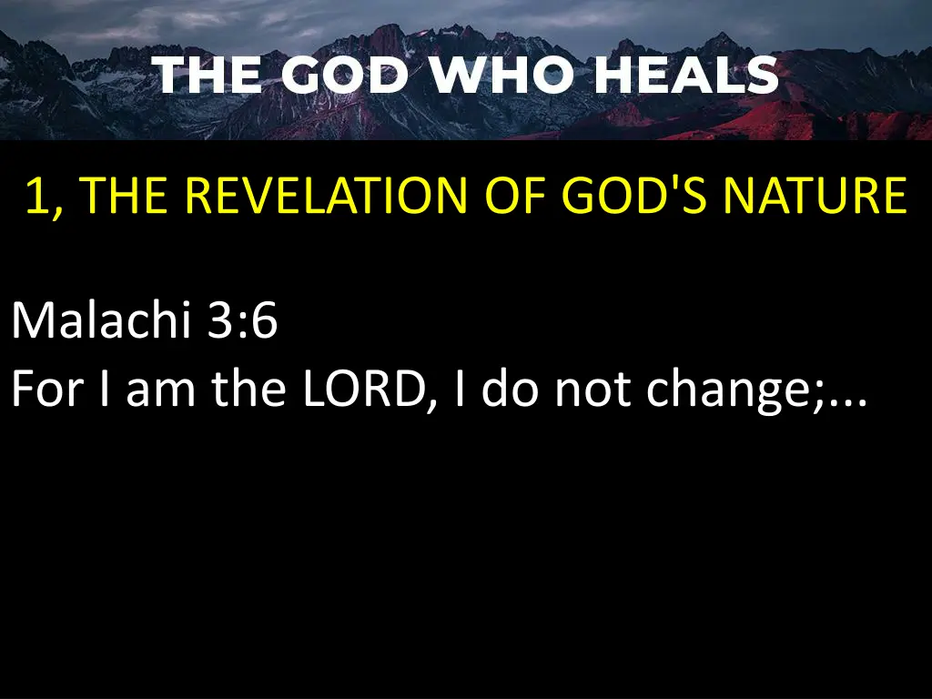1 the revelation of god s nature 11