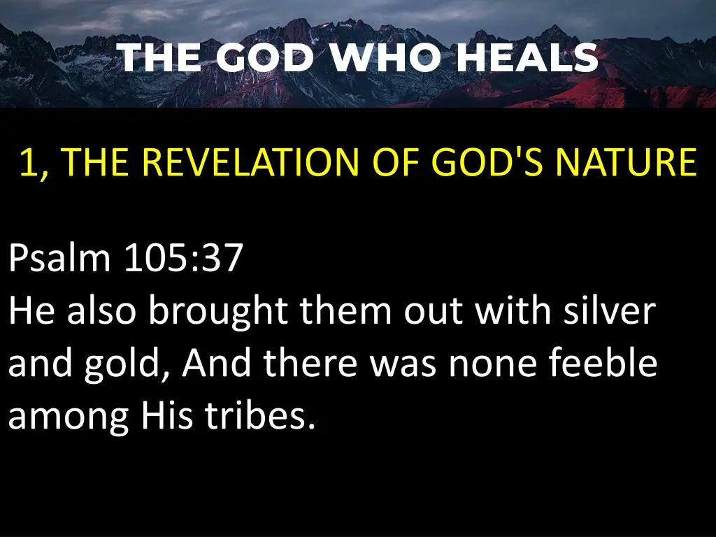 1 the revelation of god s nature 3