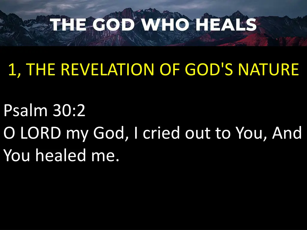 1 the revelation of god s nature 6