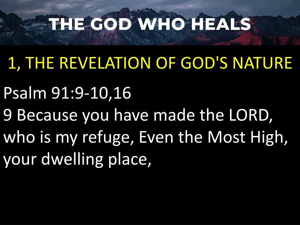 1 the revelation of god s nature 7