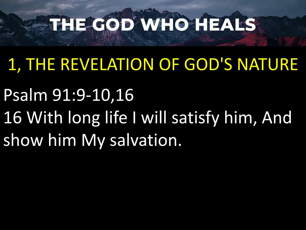 1 the revelation of god s nature 9