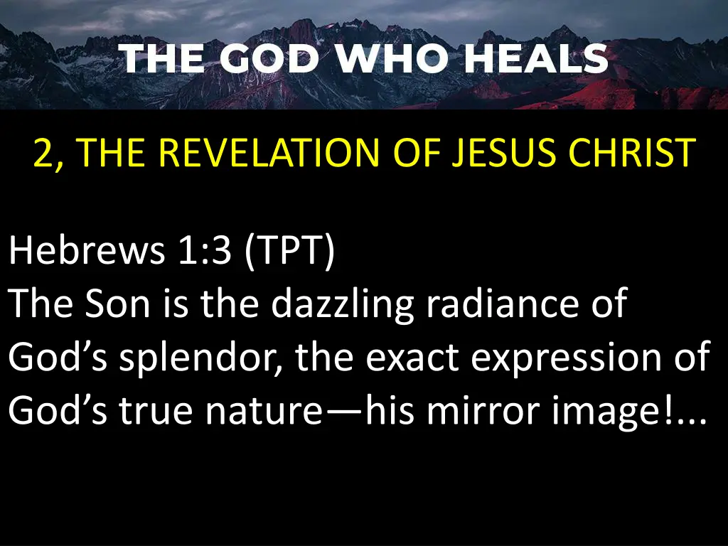 2 the revelation of jesus christ 1