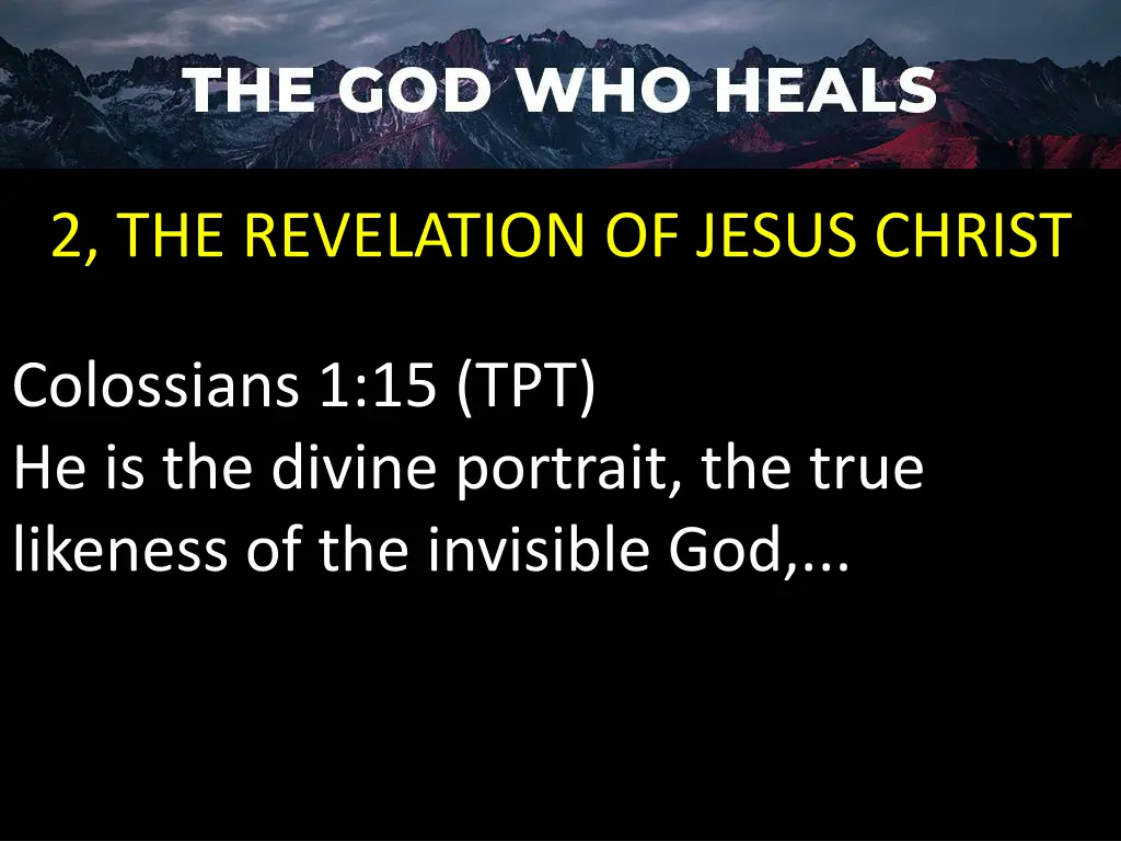 2 the revelation of jesus christ 2