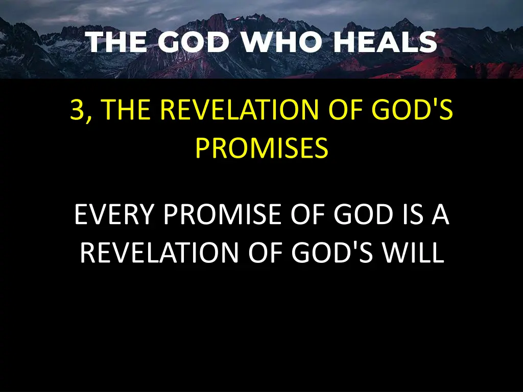 3 the revelation of god s promises 1