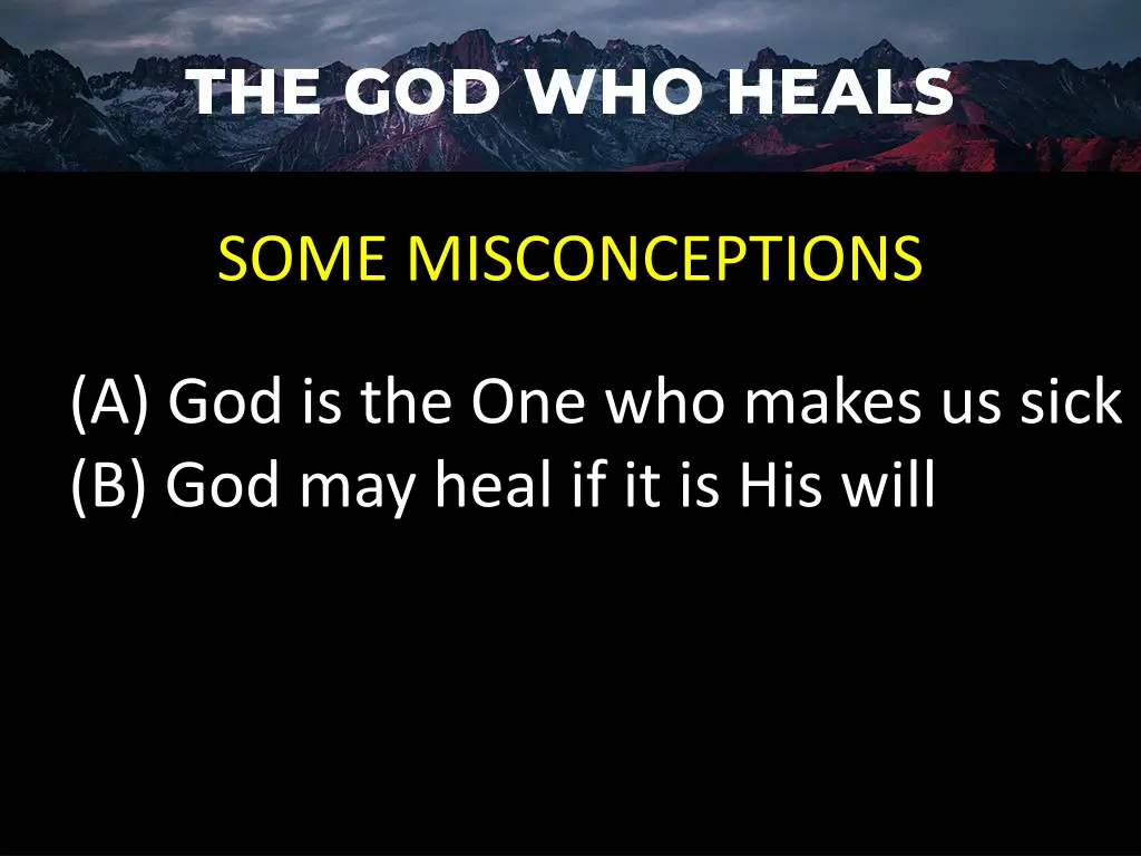 some misconceptions