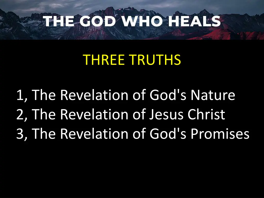 three truths 1