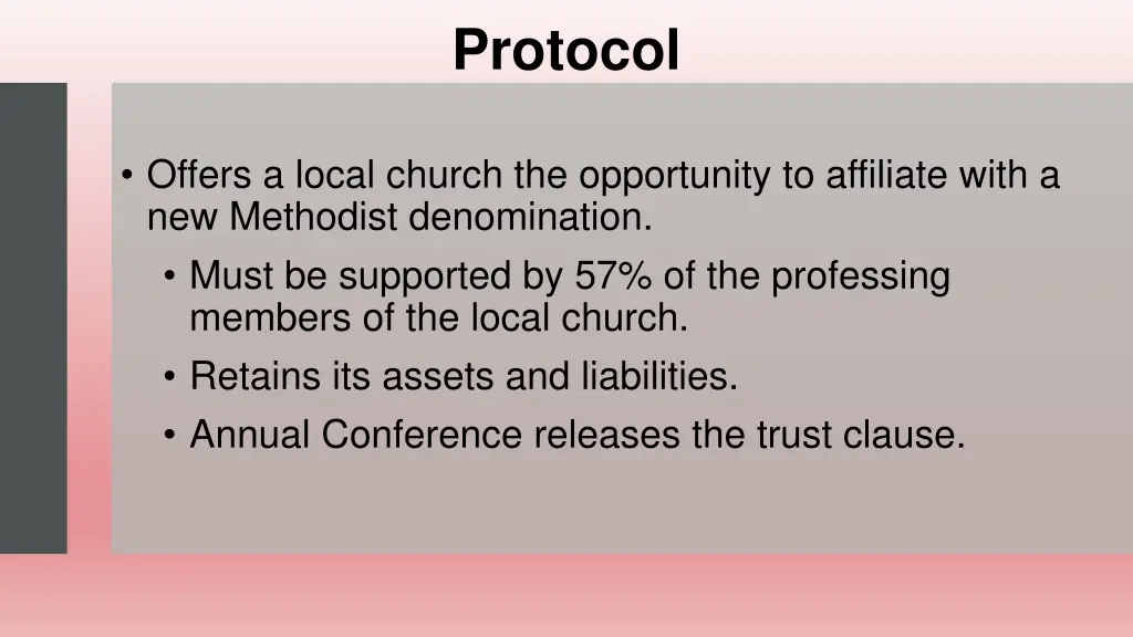 protocol