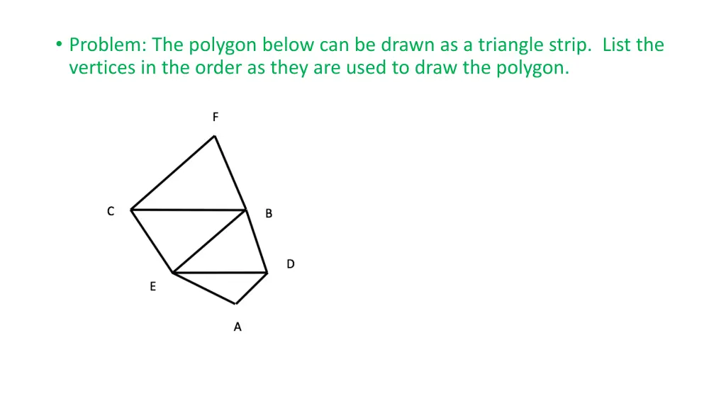 problem the polygon below can be drawn
