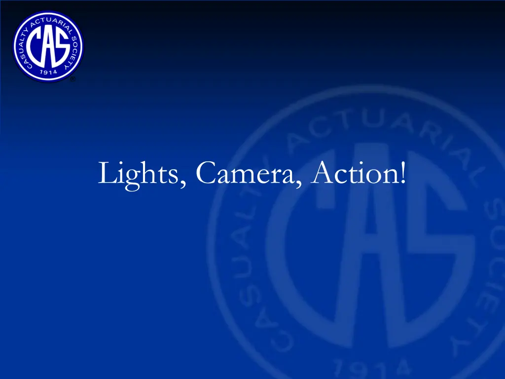 lights camera action