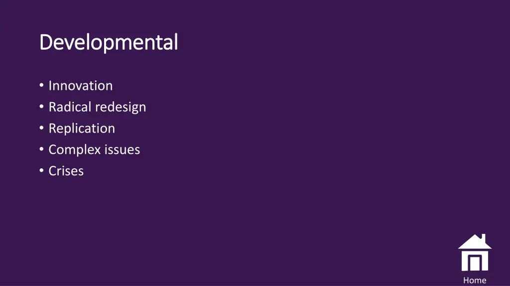developmental developmental