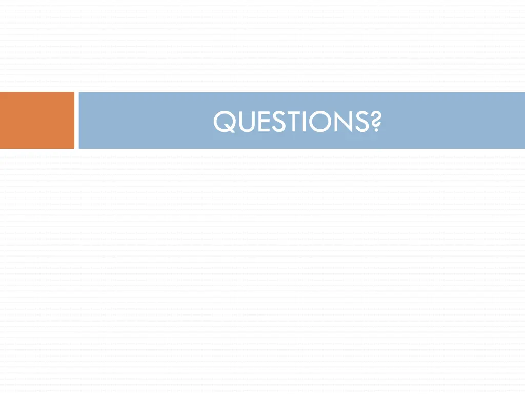 questions