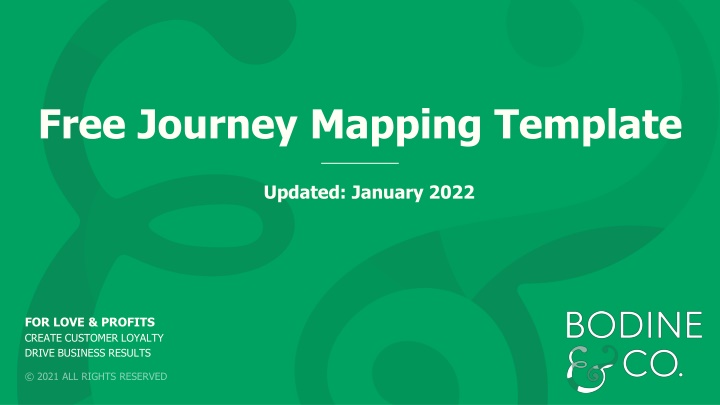 free journey mapping template