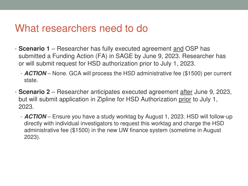 what researchers need to do
