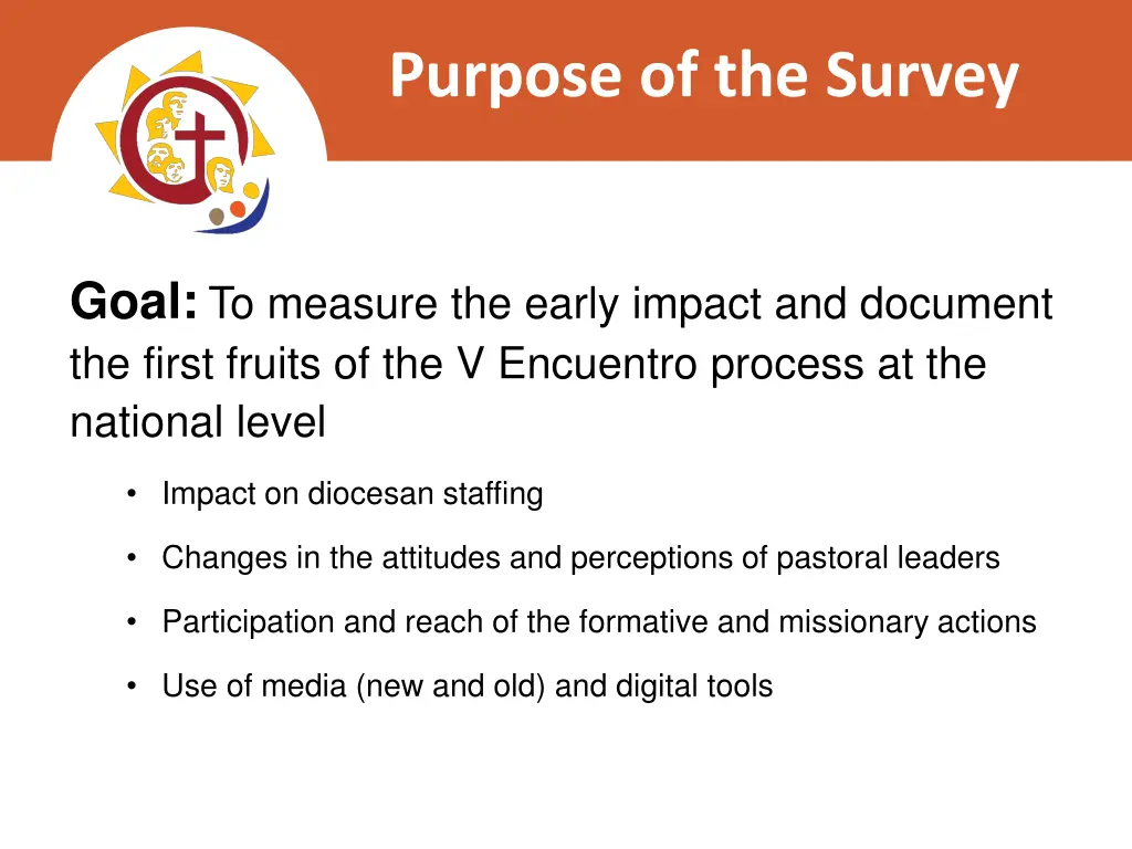 purpose of the survey