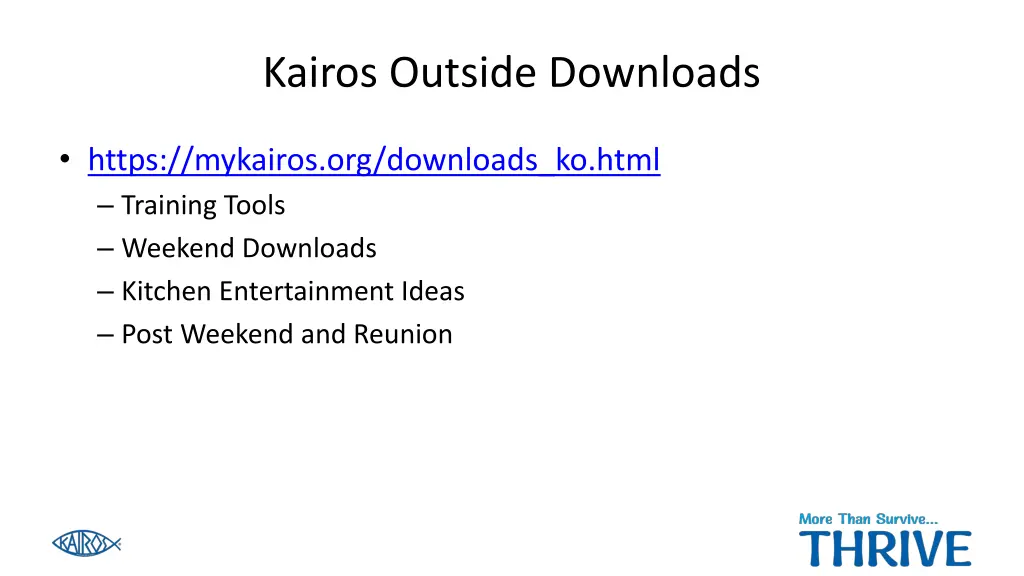 kairos outside downloads