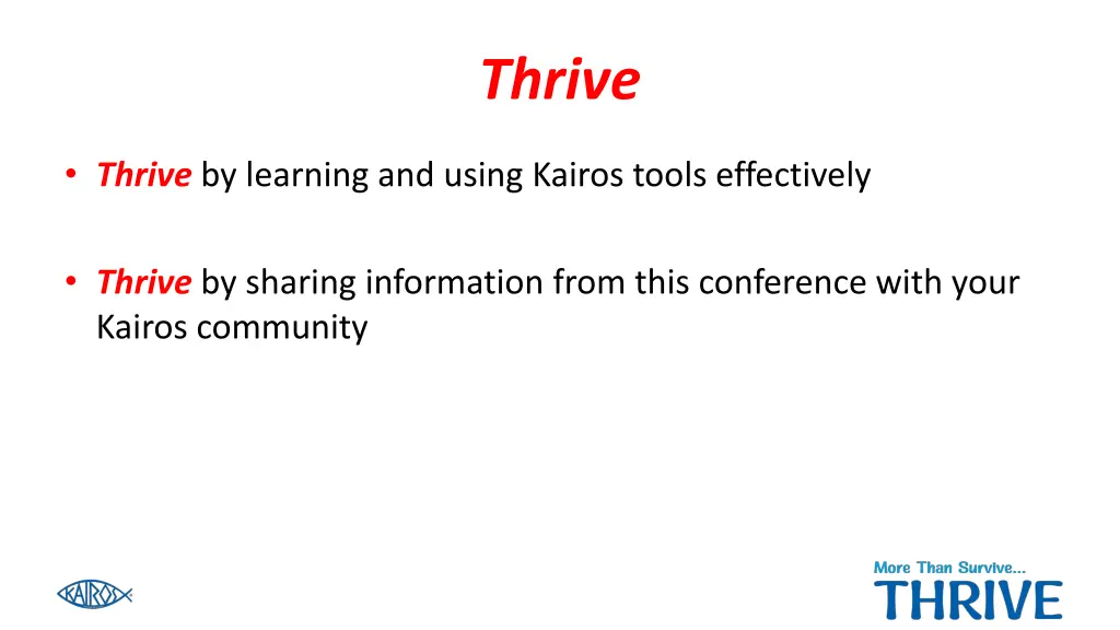 thrive