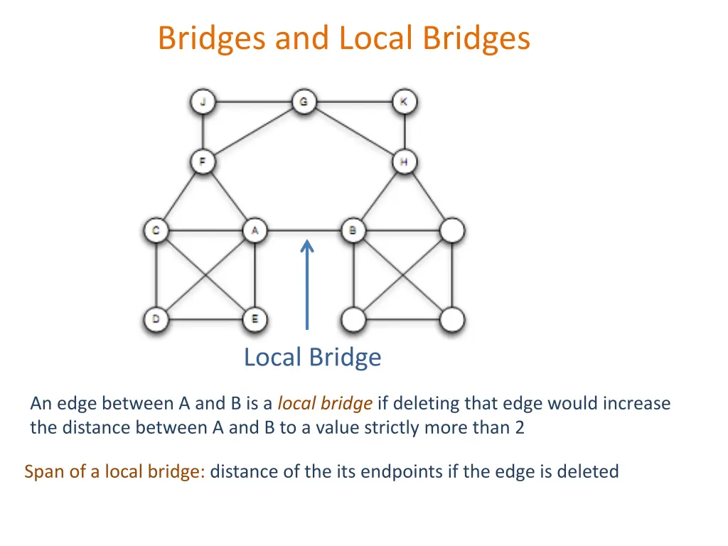 bridges and local bridges 1