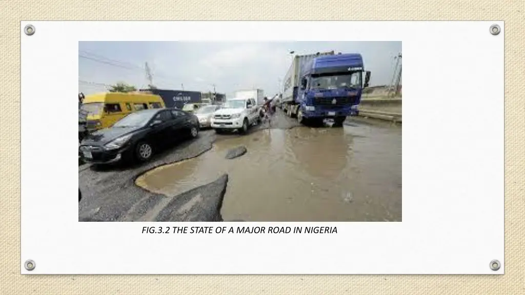 fig 3 2 the state of a major road in nigeria