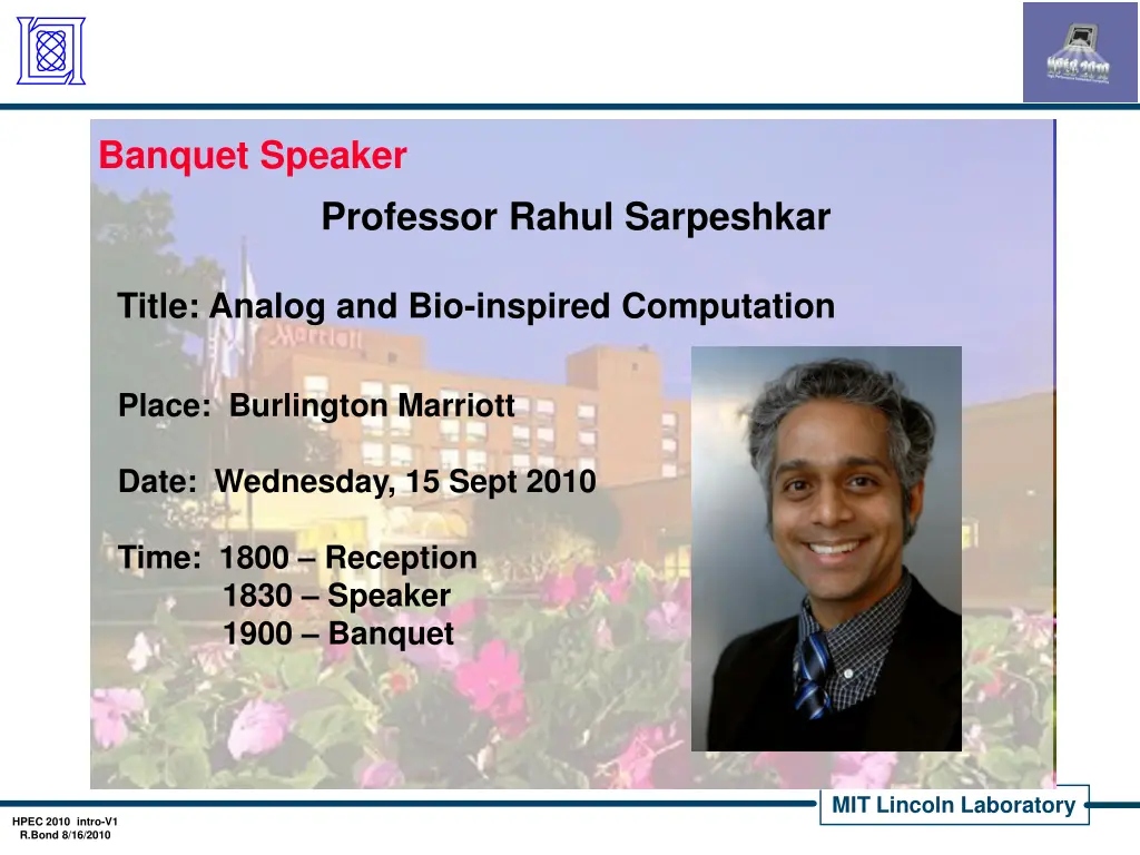 banquet speaker