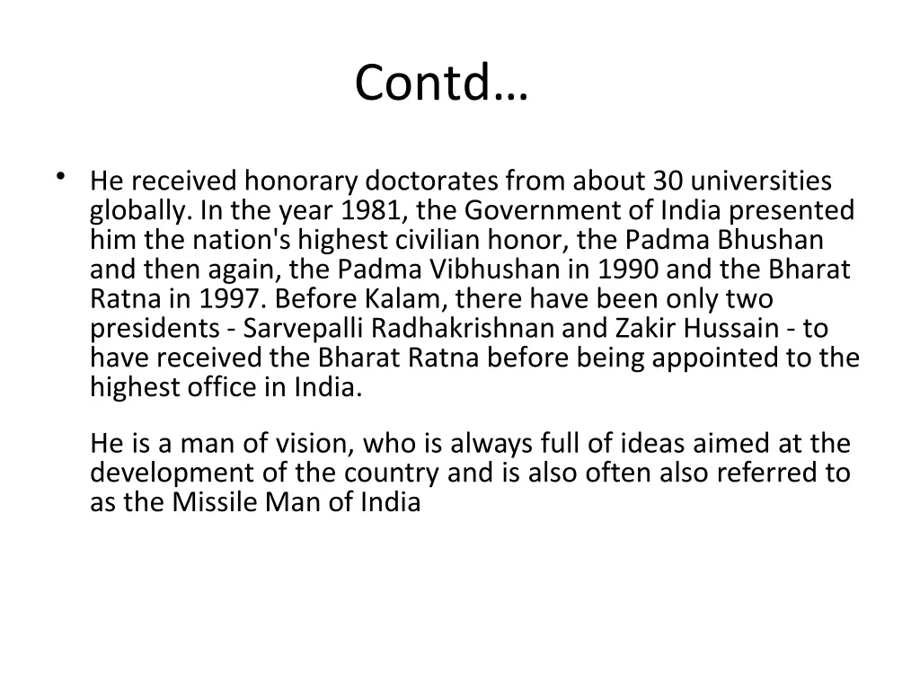 contd