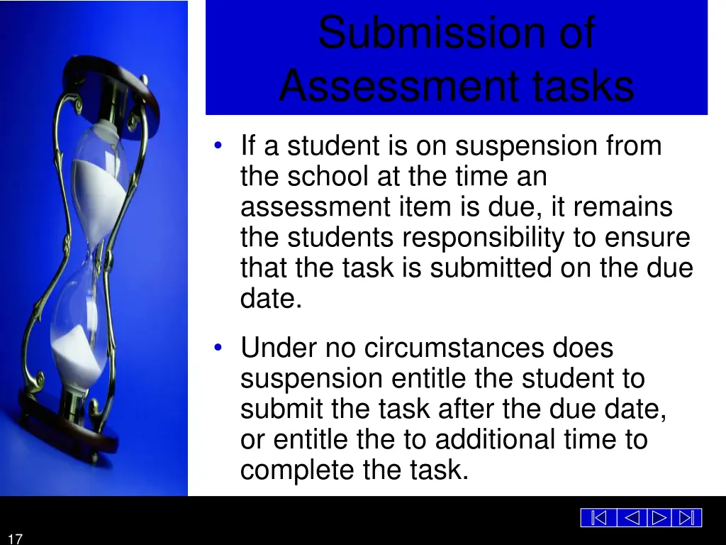 submission of assessment tasks 2