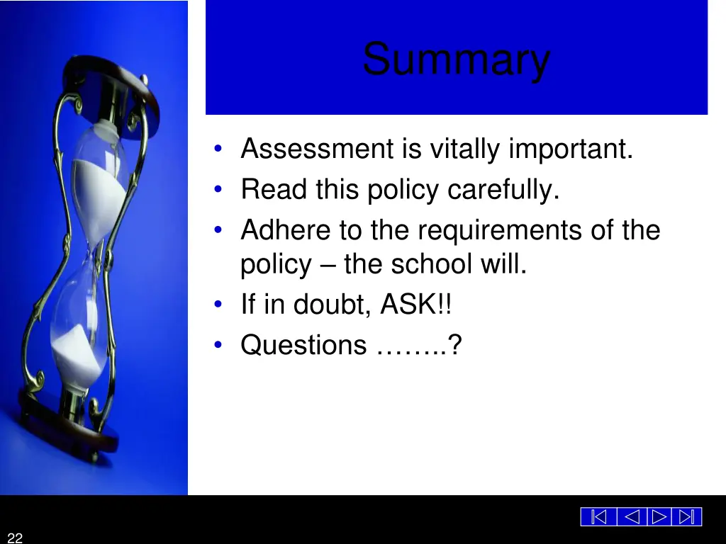 summary