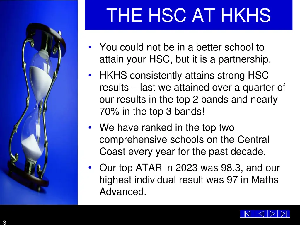 the hsc at hkhs