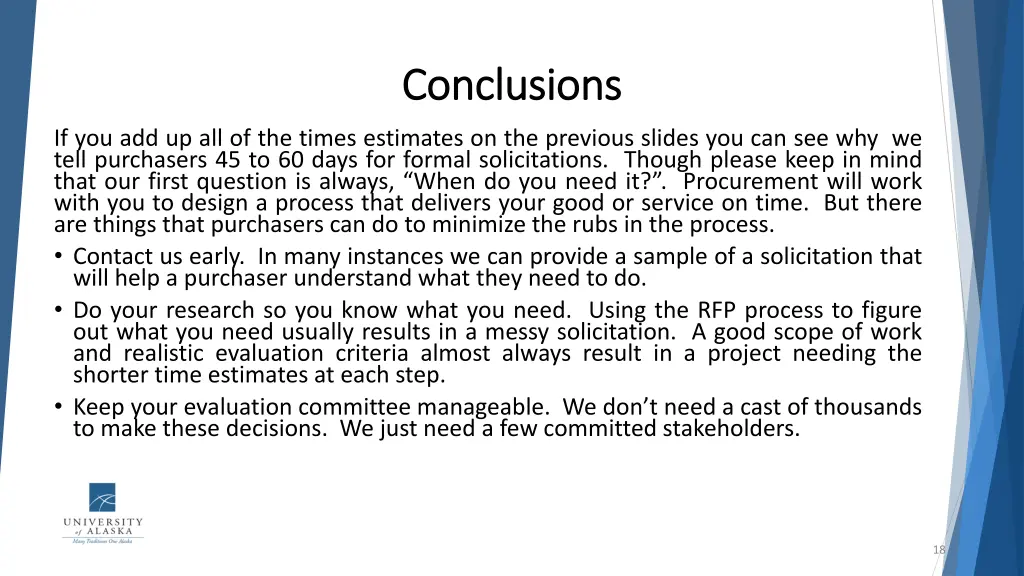conclusions conclusions