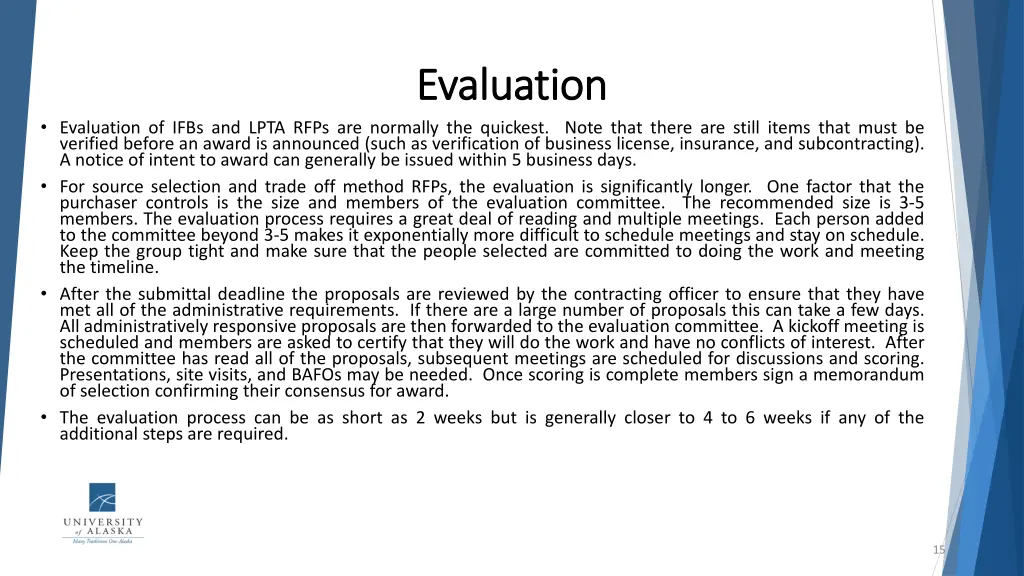 evaluation evaluation