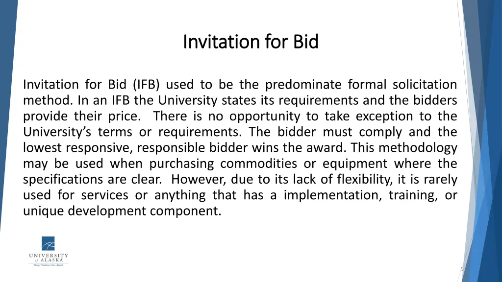 invitation for bid invitation for bid